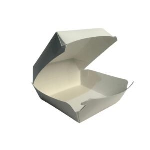 Cajas para Hamburguesas Mediana Blanca Domicilio