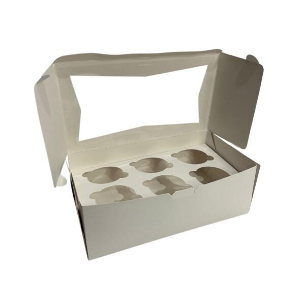 Cajas para cupcakes x6 espacios