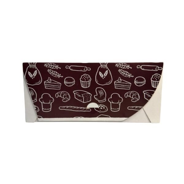 Cajas para tortas blanca-cafe #4 (27x13) - Image 2